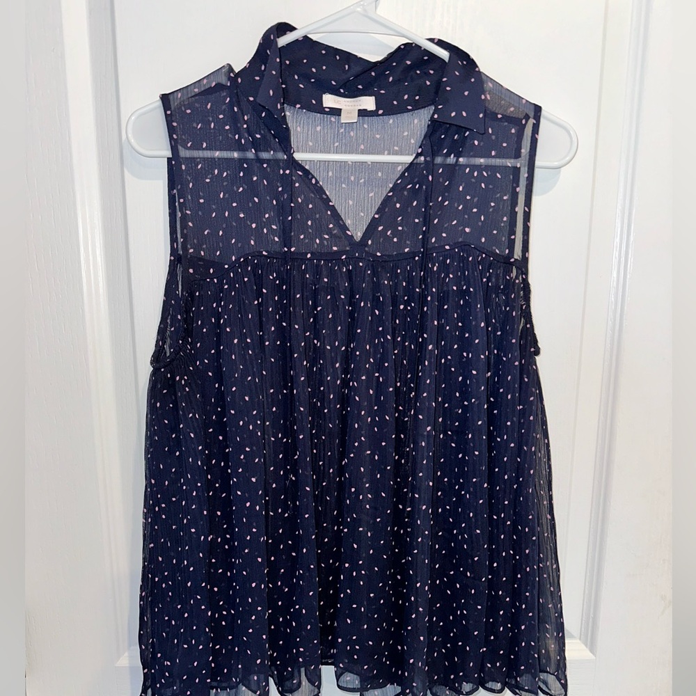 Lauren Conrad flowy tank top- M